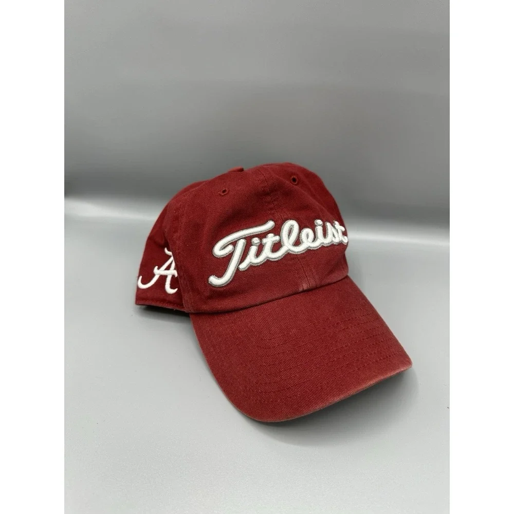 Titleist Alabama Crimson Tide Hat Cap Strapback NCAA Golf
